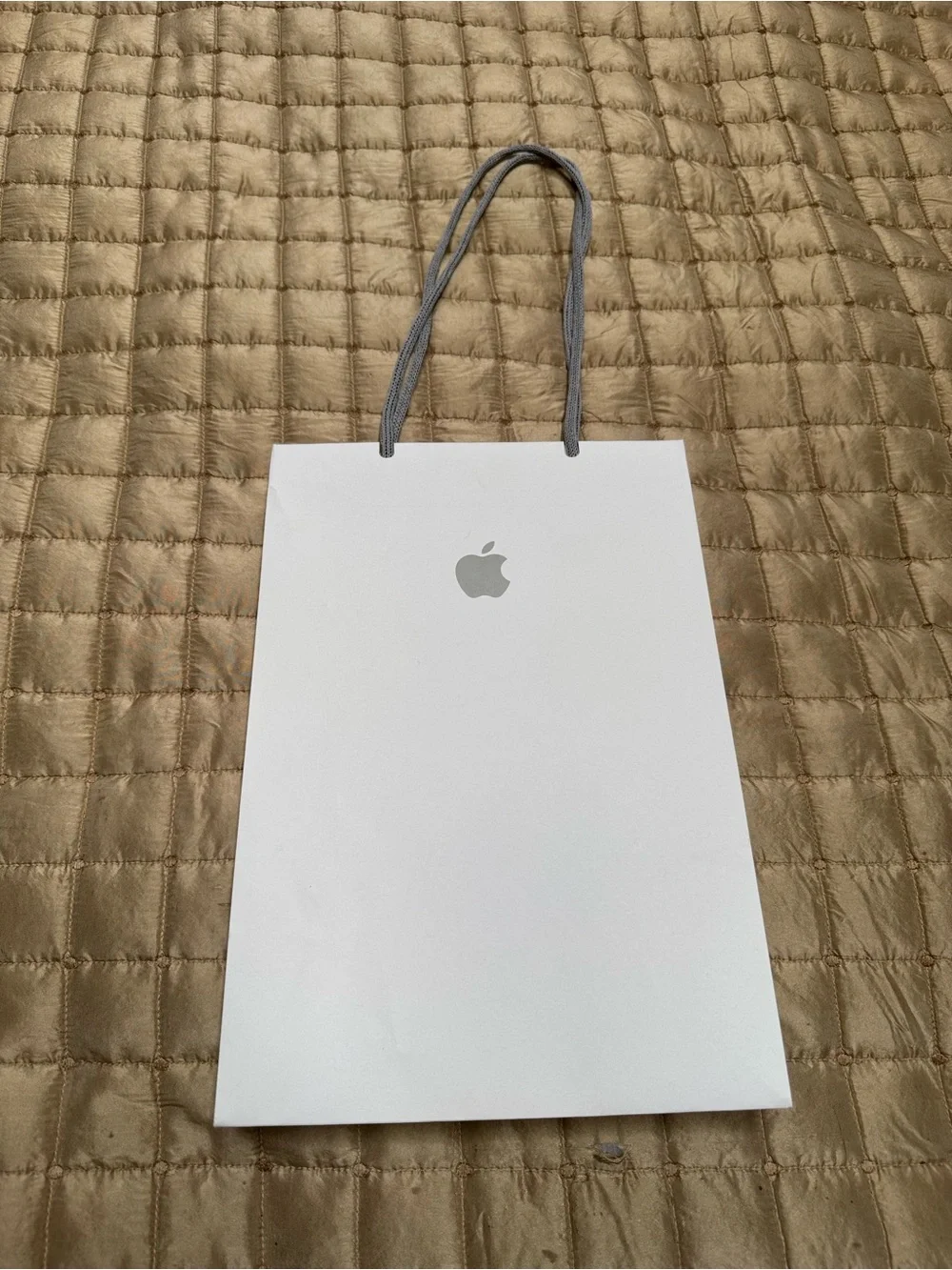 Apple shopping bag